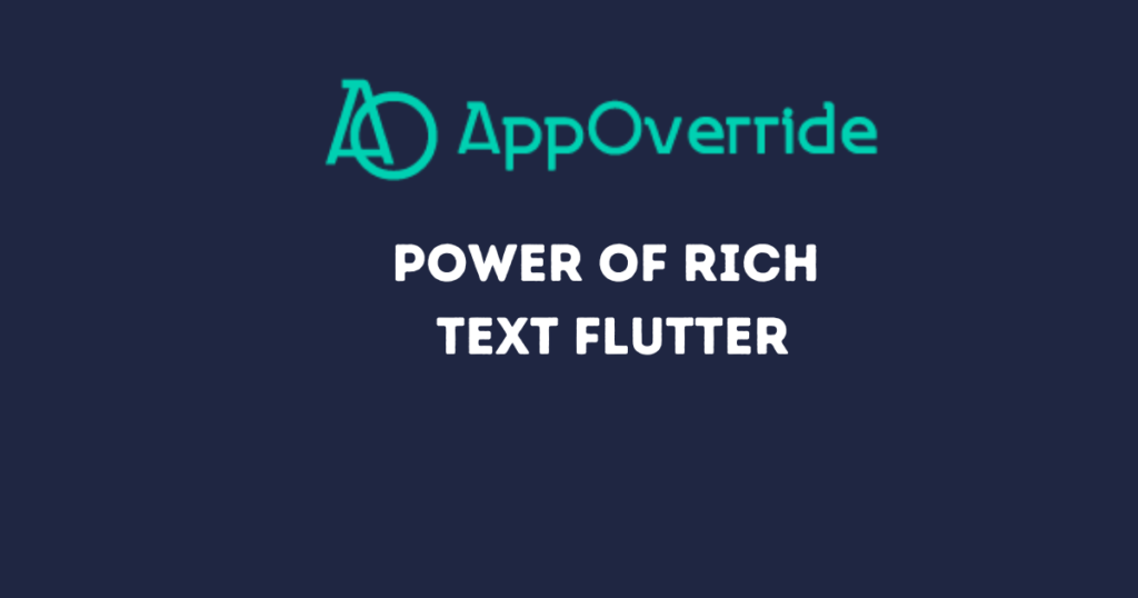 Power of rich text Flutter